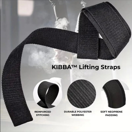 KIBBA™ Lifting Straps (Pair)