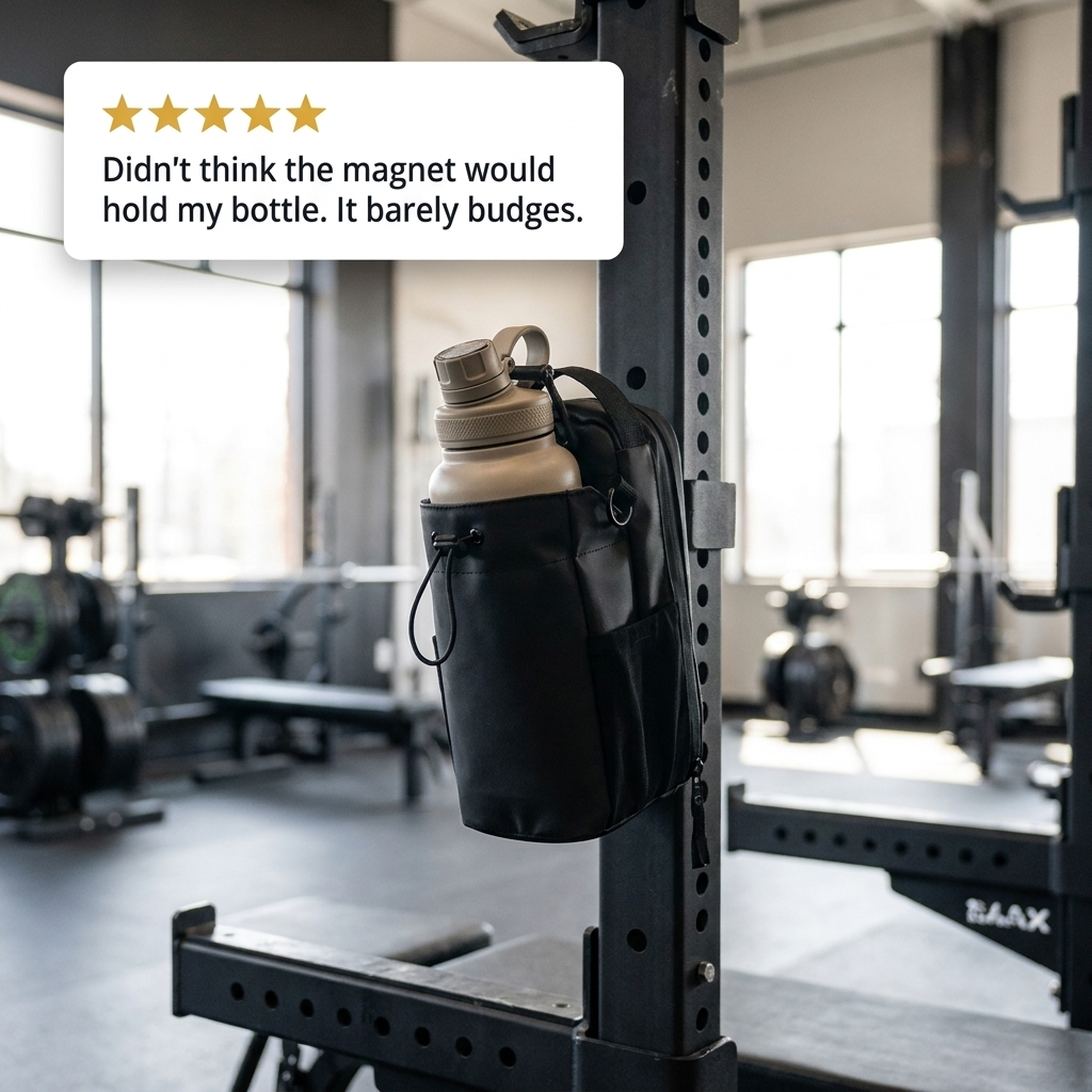 KIBBA™  Magnetic Gym Bag