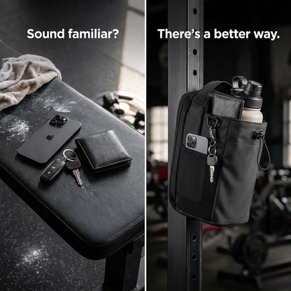 KIBBA™  Magnetic Gym Bag