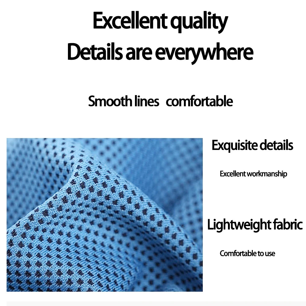 Cooling Towel Breathable Chilly Towel Sports Towel With Storage Box Yoga Towel Gym Towel for Indoor & Outdoor Activities