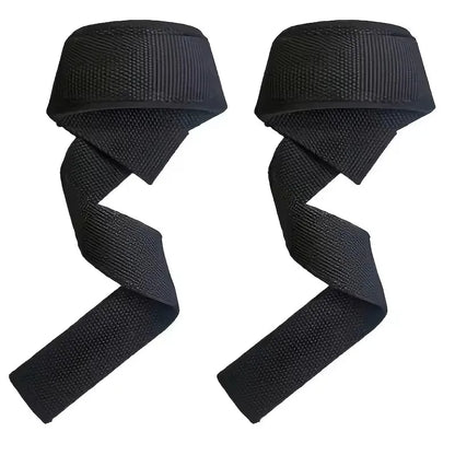 1Pair Non-slip Strap Gym Dumbbell Workout Weights Lifting Straps Crossfit Fitness Equipment Wrist Wrap Lift Exercise Training